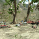 Remains of a daycare center in Soufriere.